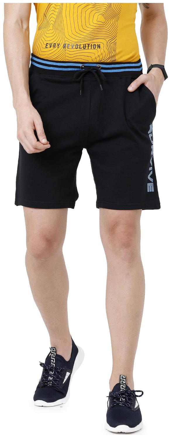 

ARDEUR Men Black Regular Fit Regular Shorts