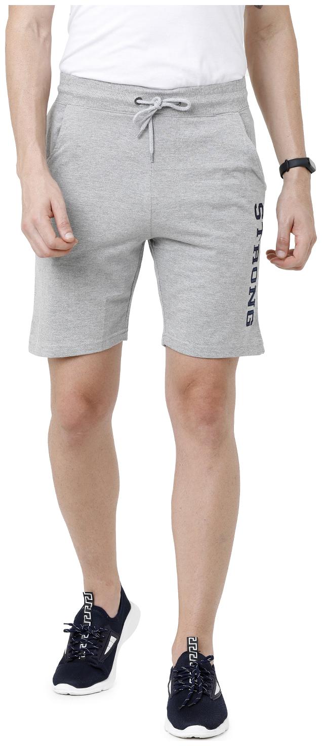 

ARDEUR Men Grey Regular Fit Regular Shorts