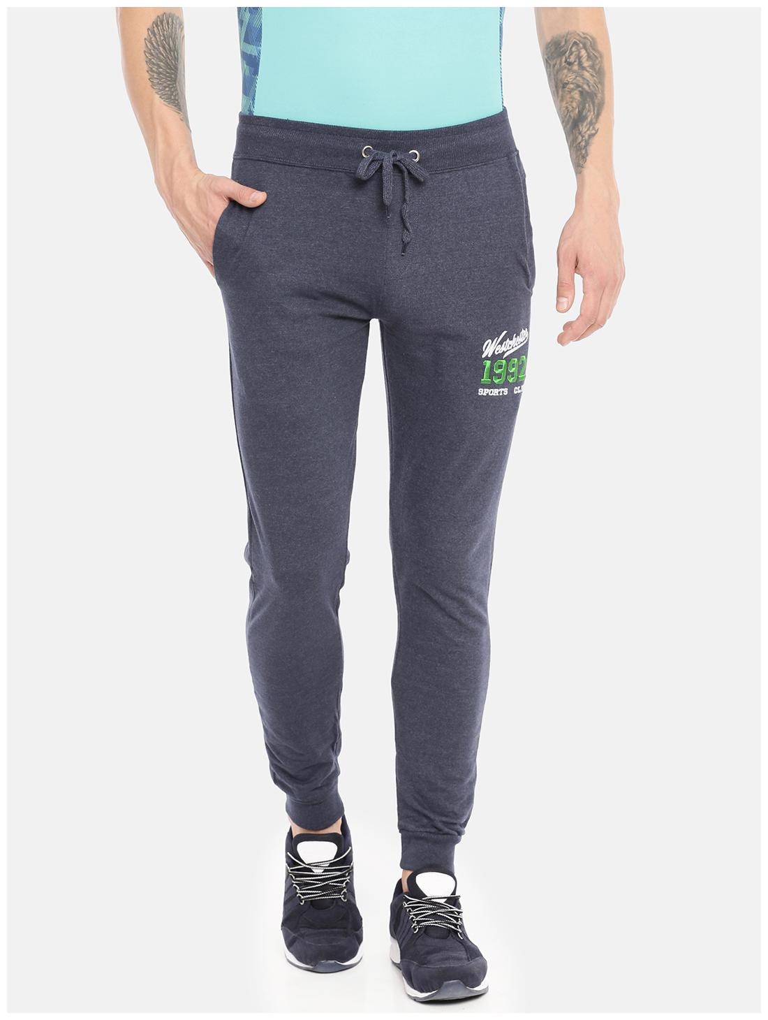 

ARDEUR Men Blue Solid Regular fit Joggers