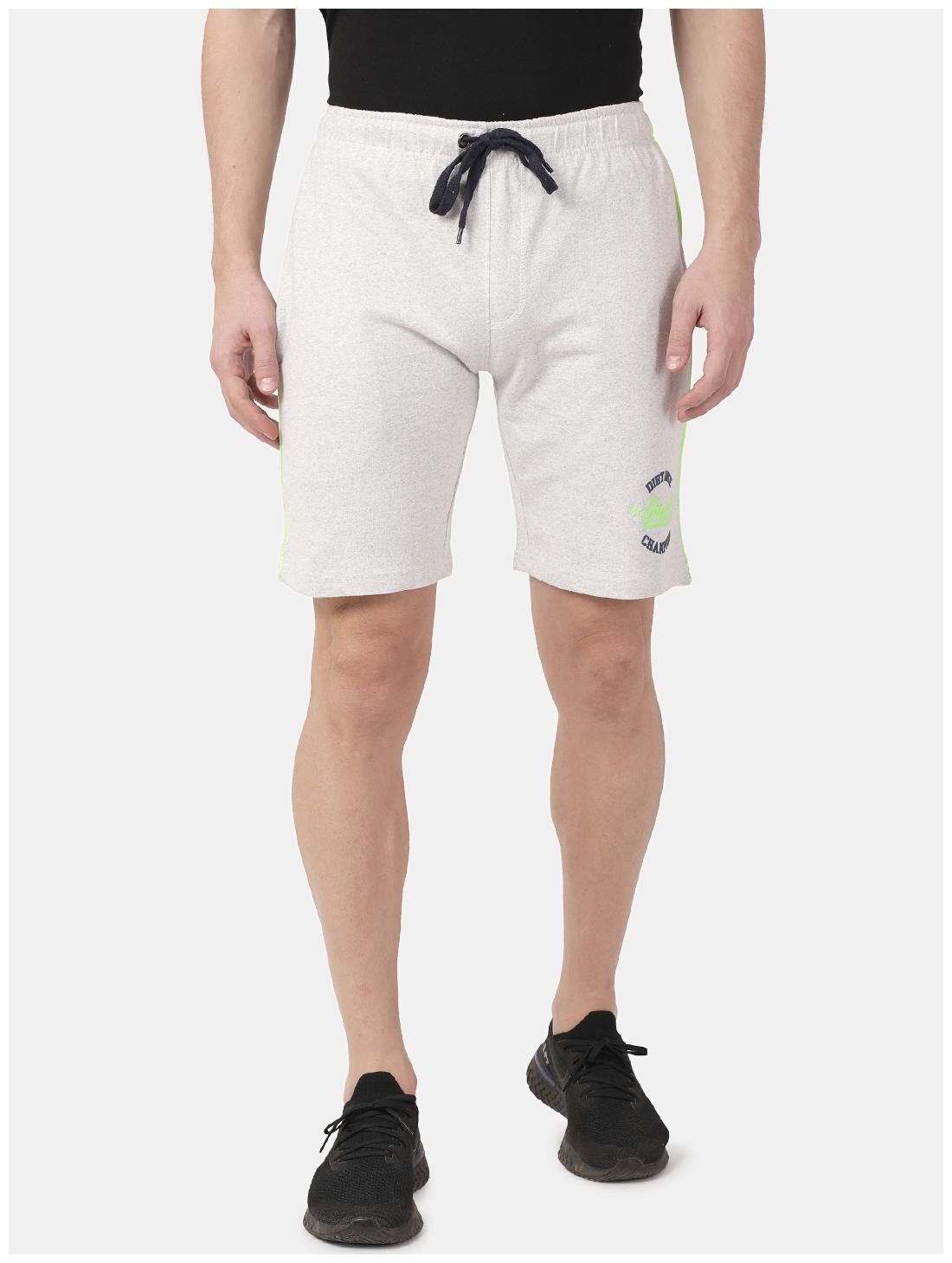 

ARDEUR Men White Regular Fit Regular Shorts