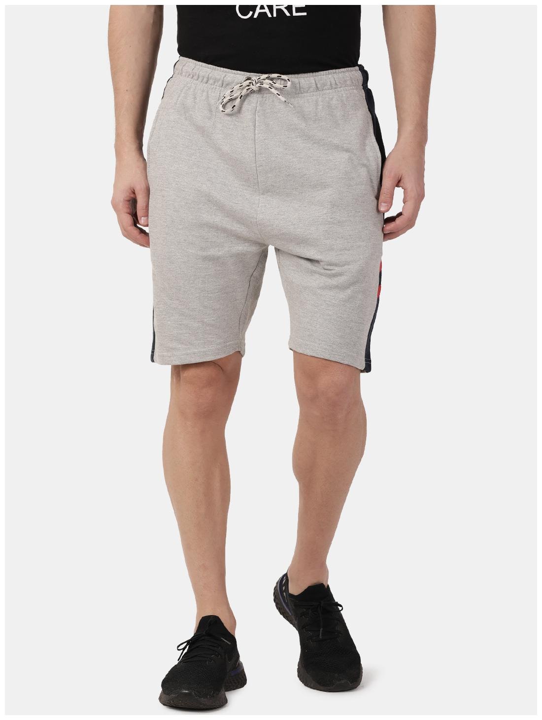 

ARDEUR Men Grey Regular Fit Regular Shorts