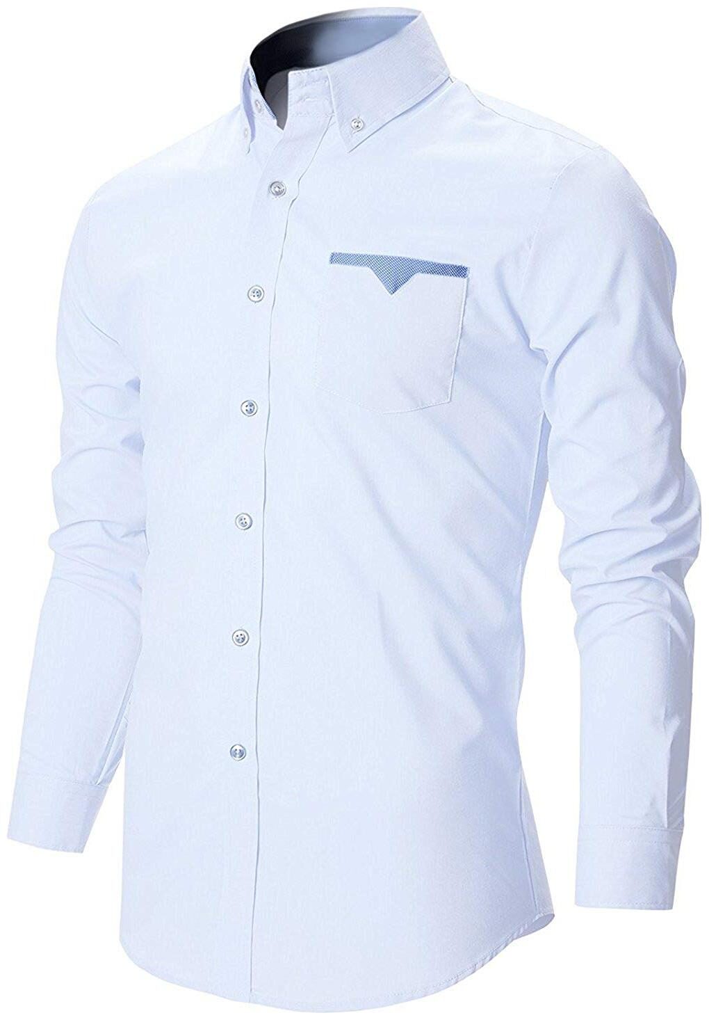 

ARDYN Men White Solid Slim Fit Casual Shirt