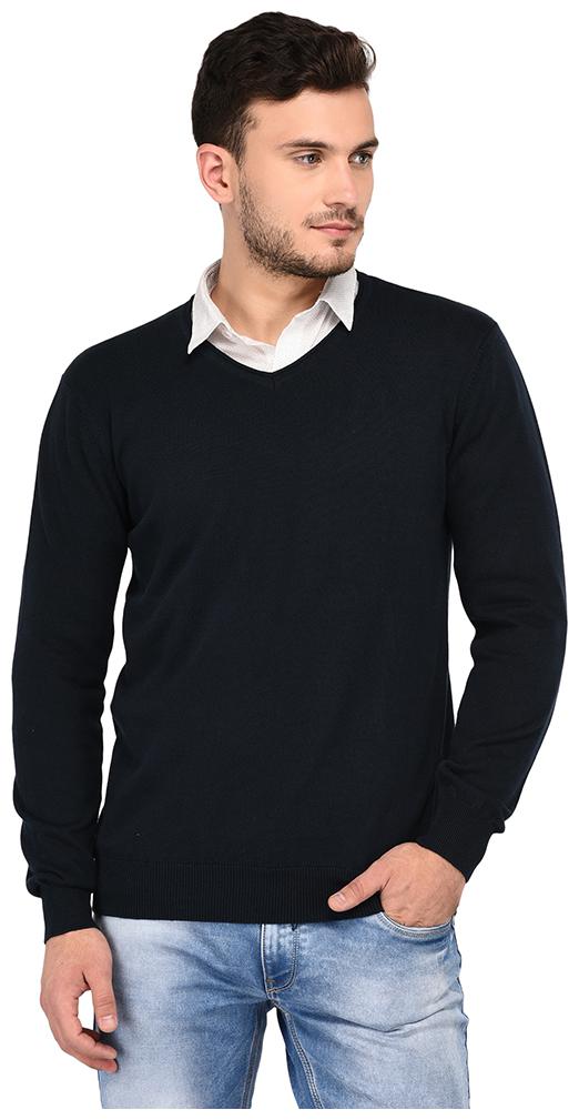 

ARMISTO Men Blue V neck Pullover
