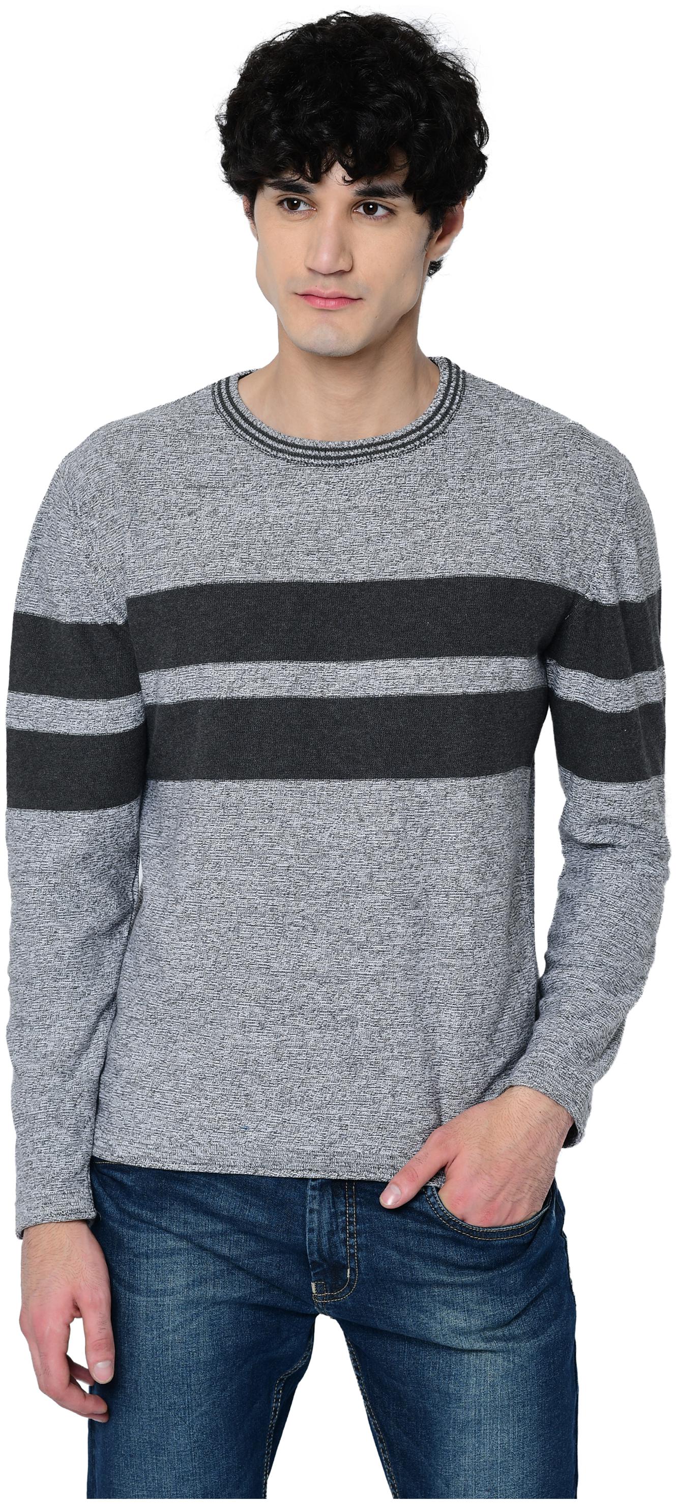 

ARMISTO Men Grey Round neck Pullover
