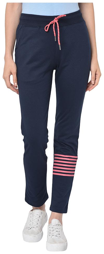 

ARMISTO Women Regular fit Fleece Solid Track pants - Navy