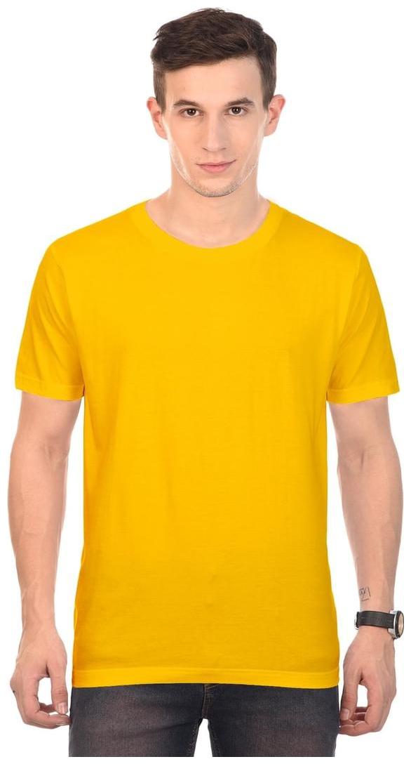 

AROD Men Yellow Regular fit Cotton Round neck T-Shirt - Pack Of 1
