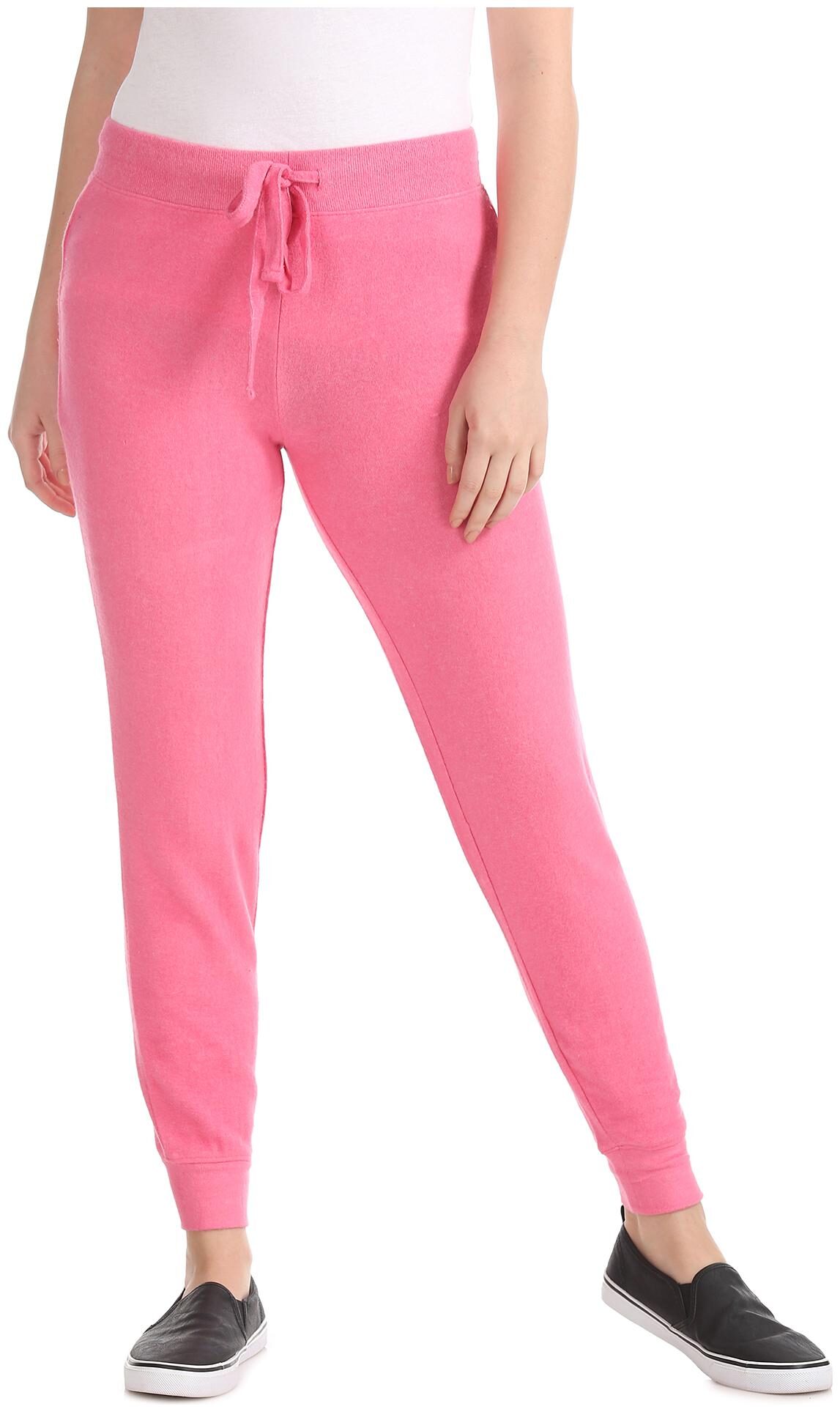 

A ropostale Women Pink Regular fit Regular trousers