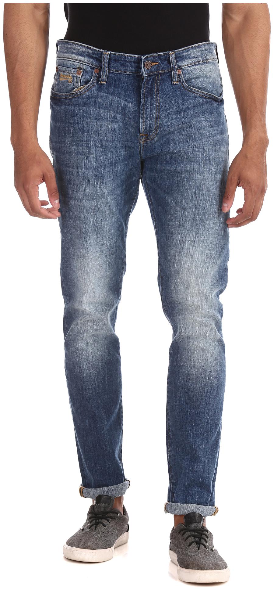 

A ropostale Men Blue Skinny Fit Jeans