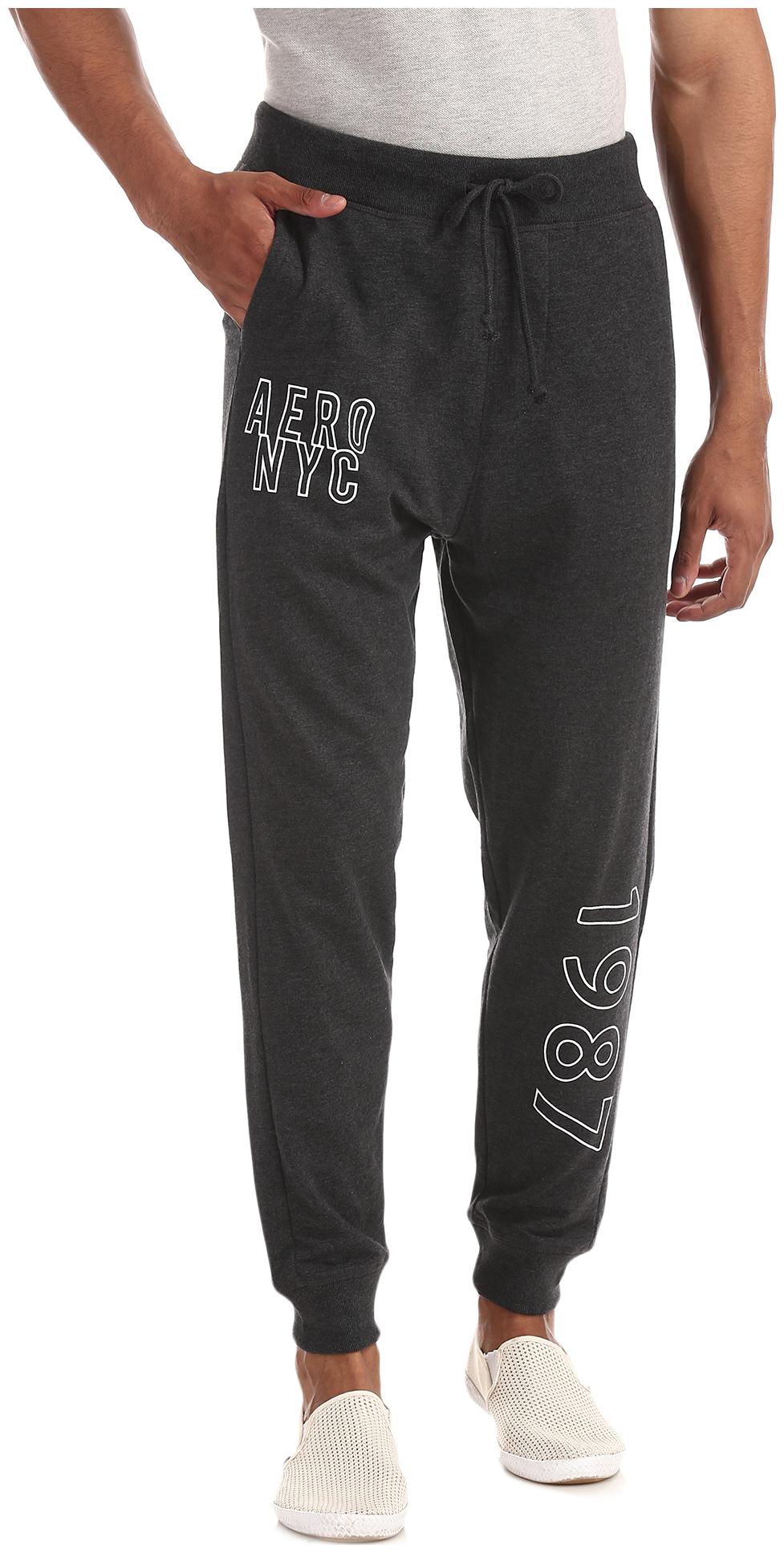 

A ropostale Men Grey Solid Regular fit Joggers