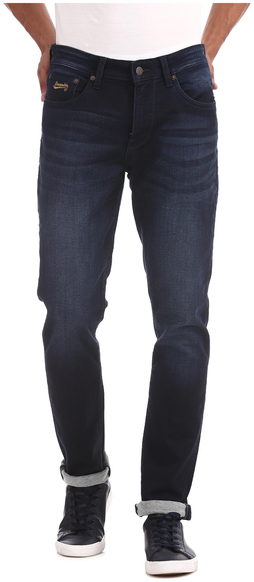 

A ropostale Men Blue Skinny Fit Jeans