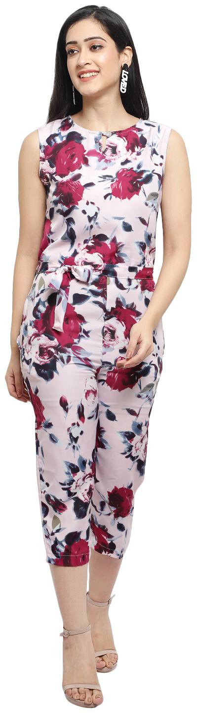 

Arovi Floral Jumpsuit - Multi