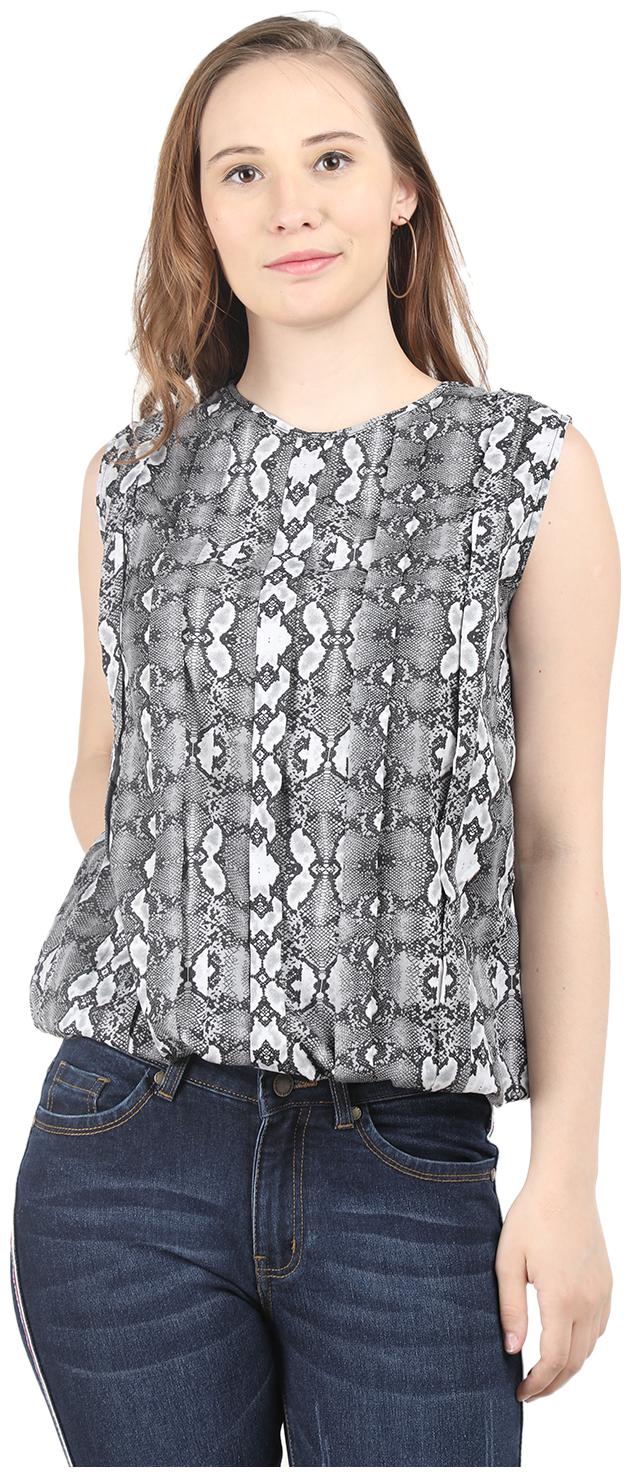 

Arovi Women Self design Regular top - Multi