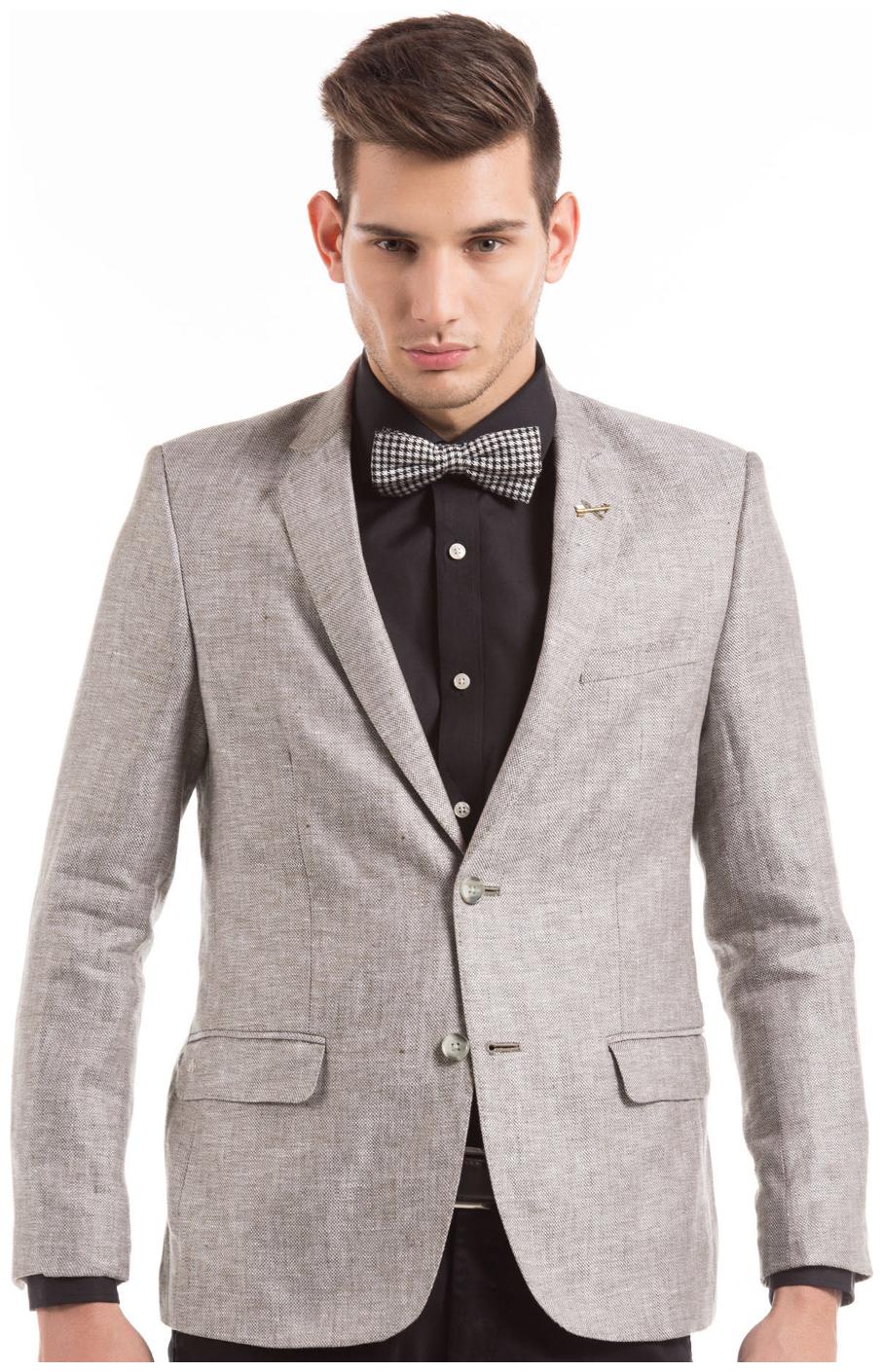 

Arrow Beige Linen Regular Fit Linen Blazer