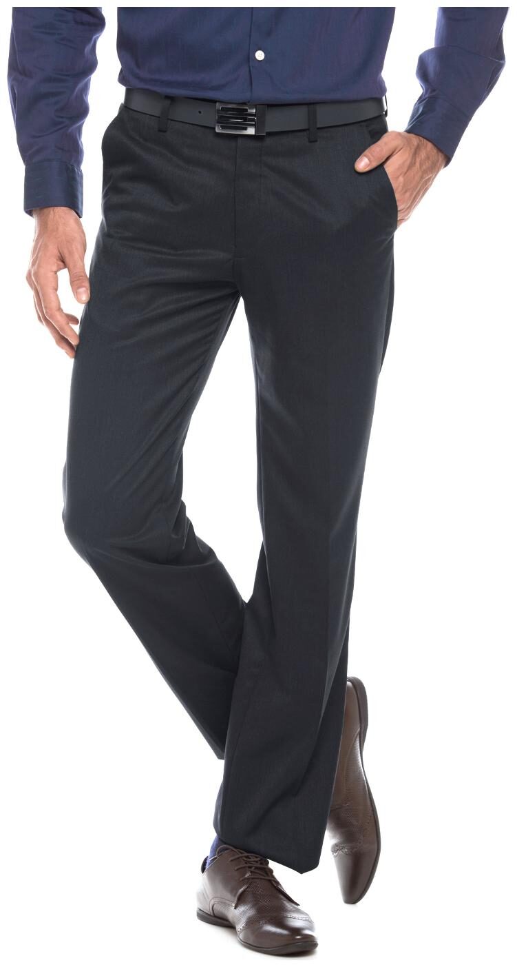 

Arrow Men Solid Regular Fit Formal Trouser - Black