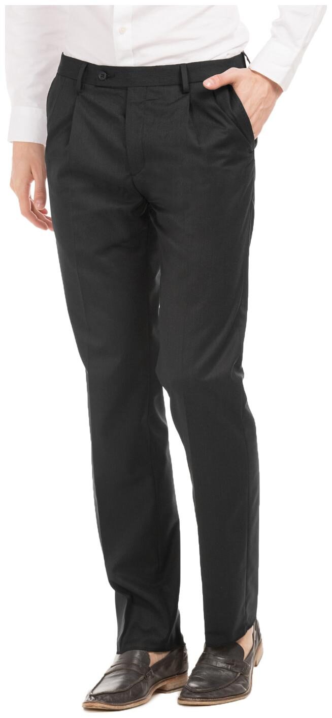 

Arrow Men Solid Regular Fit Formal Trouser - Black