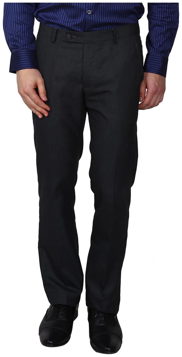 

Arrow Men Solid Slim Fit Formal Trouser - Black