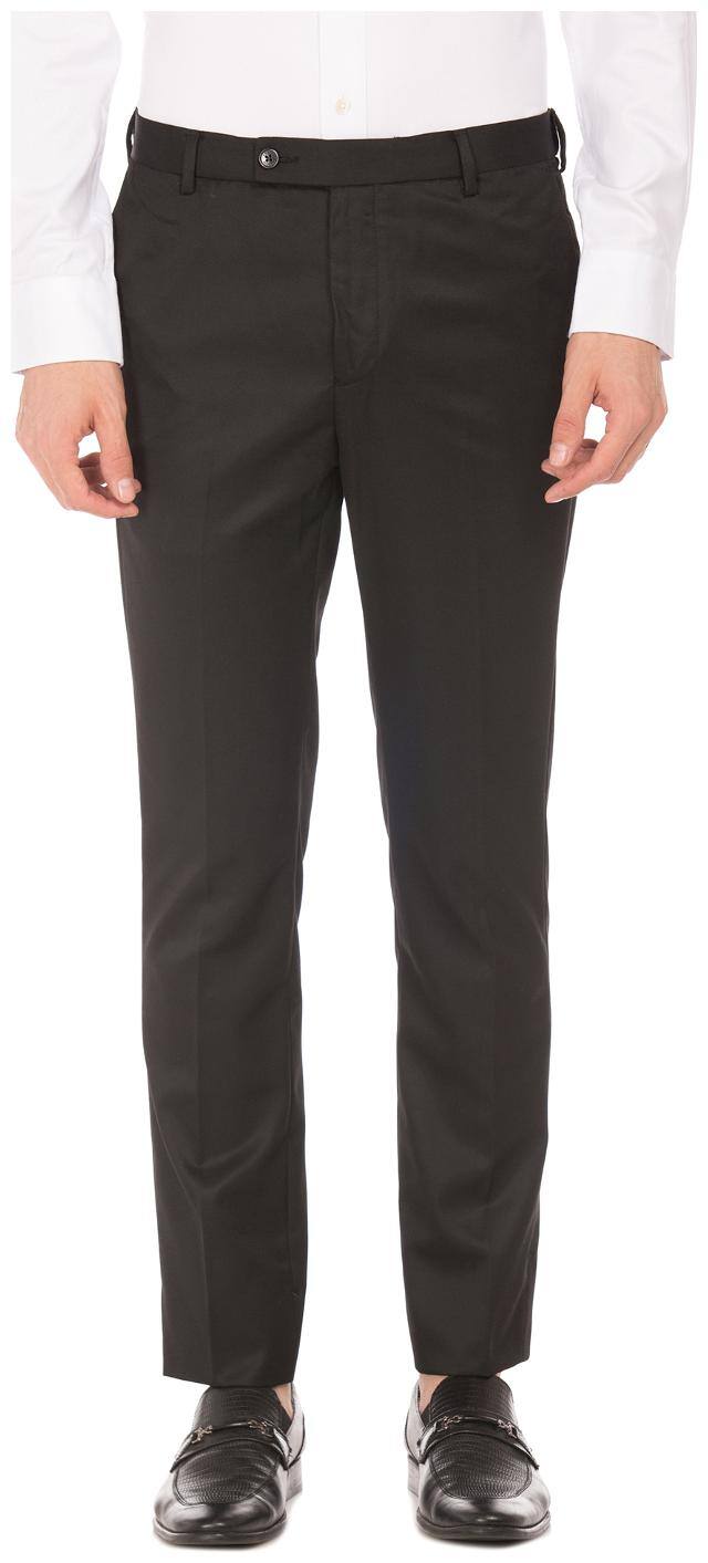 Arrow Men Solid Tapered Fit Formal Trouser - Black
