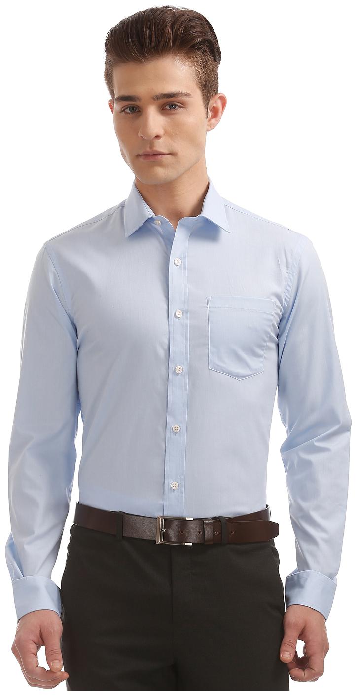 

Arrow Men Slim fit Formal Shirt - Blue
