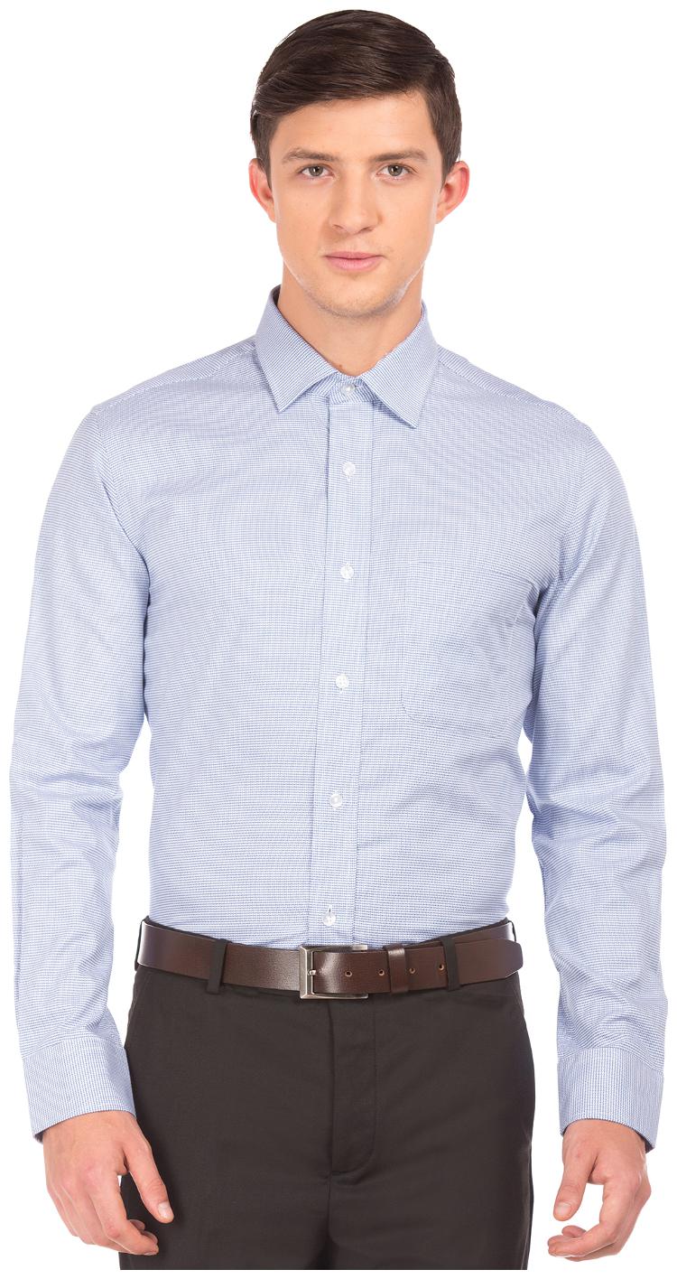 

Arrow Men Regular fit Formal Shirt - Blue