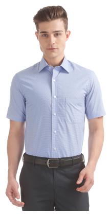 

Arrow Men Regular fit Formal Shirt - Blue