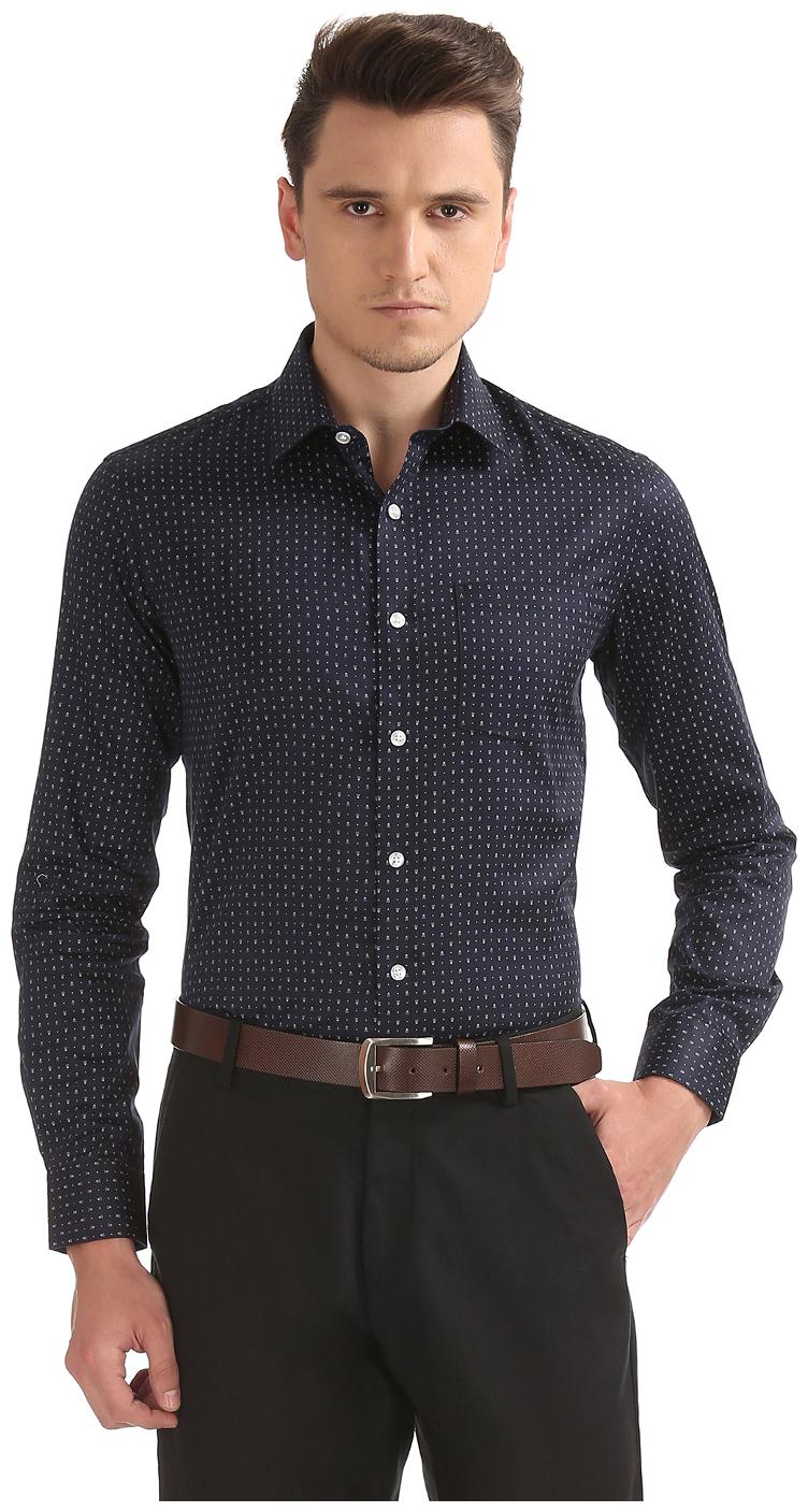 

Arrow Men Slim fit Formal Shirt - Blue
