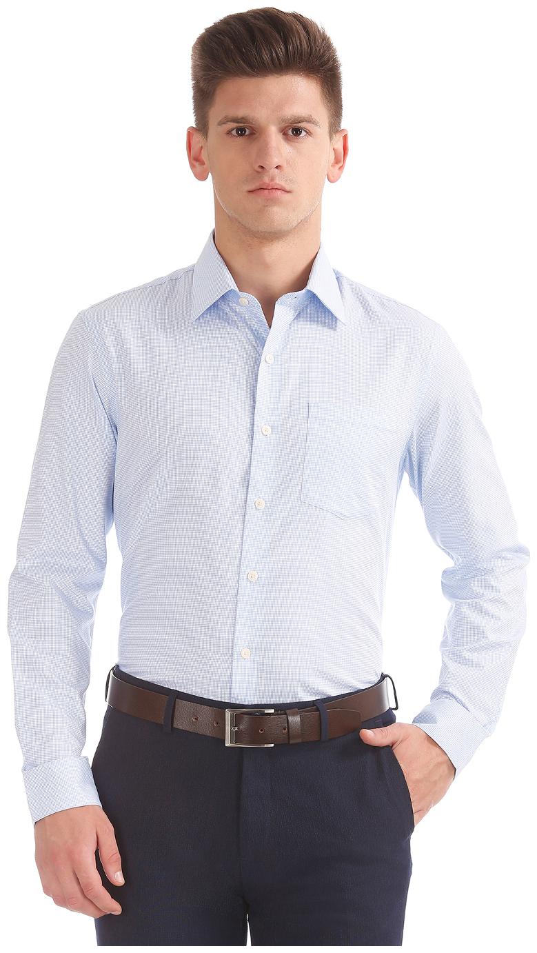 

Arrow Men Slim fit Formal Shirt - Blue