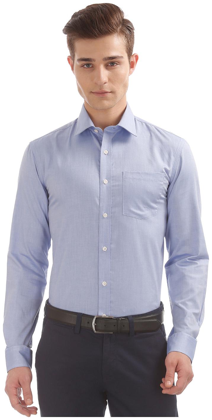 

Arrow Men Slim fit Formal Shirt - Blue