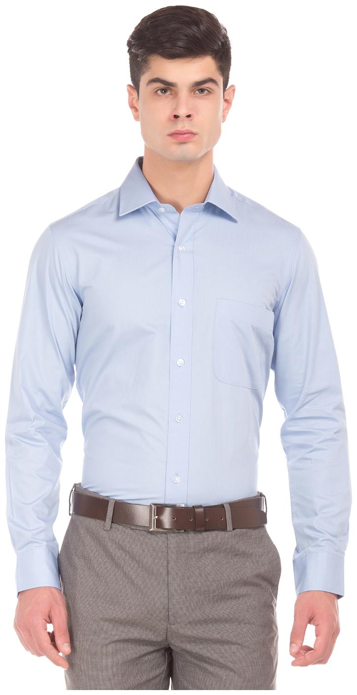 

Arrow Men Regular fit Formal Shirt - Blue