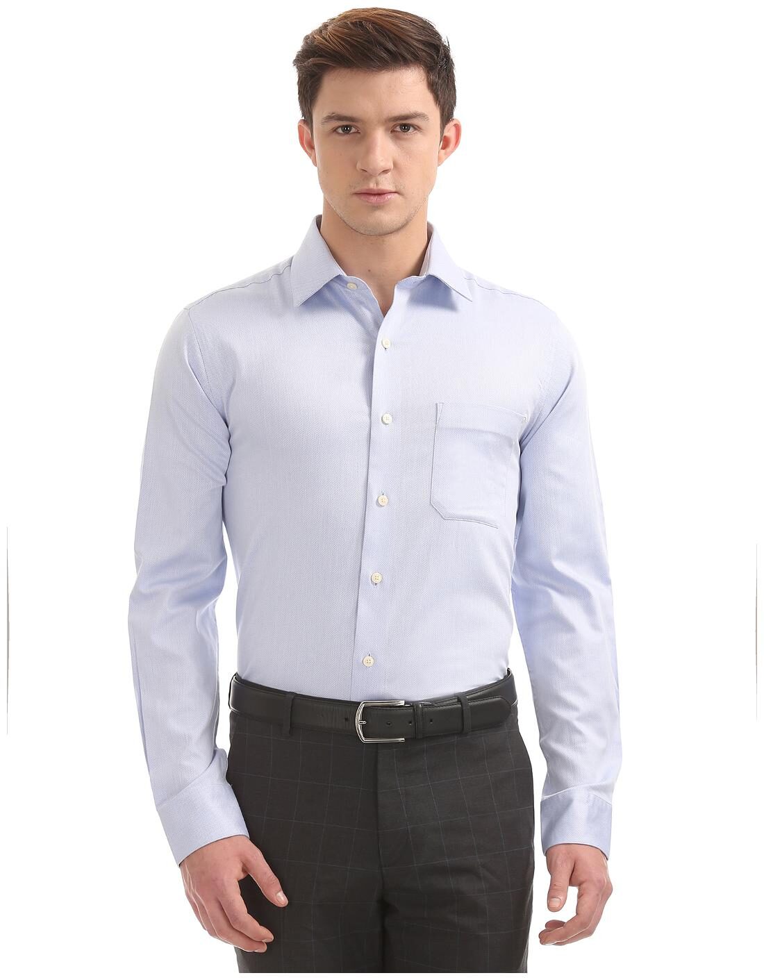

Arrow Men Regular fit Formal Shirt - White