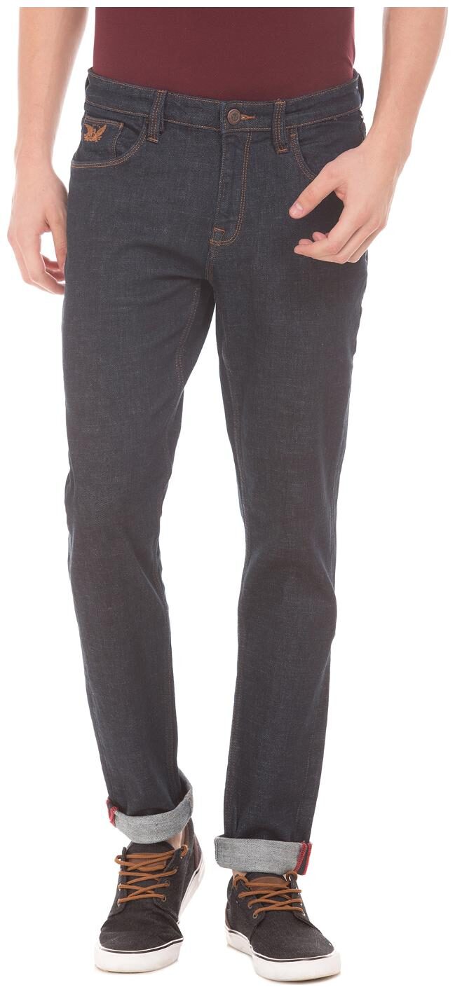 

Arrow Men Black Regular Fit Jeans