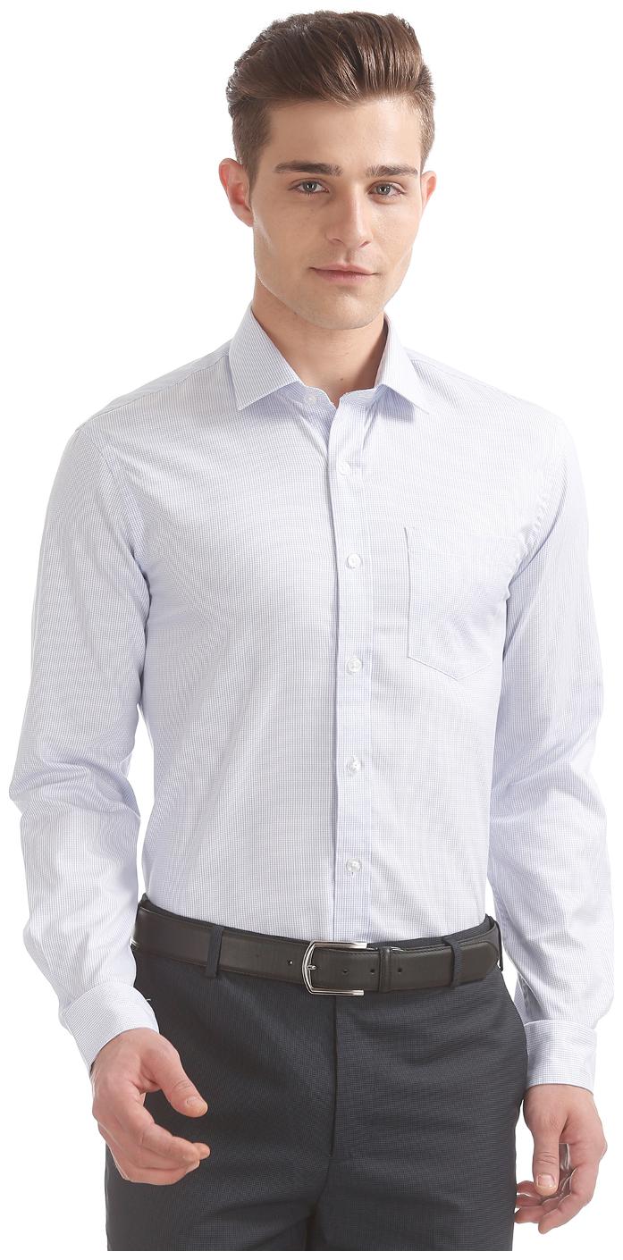 

Arrow Men Slim fit Formal Shirt - Blue