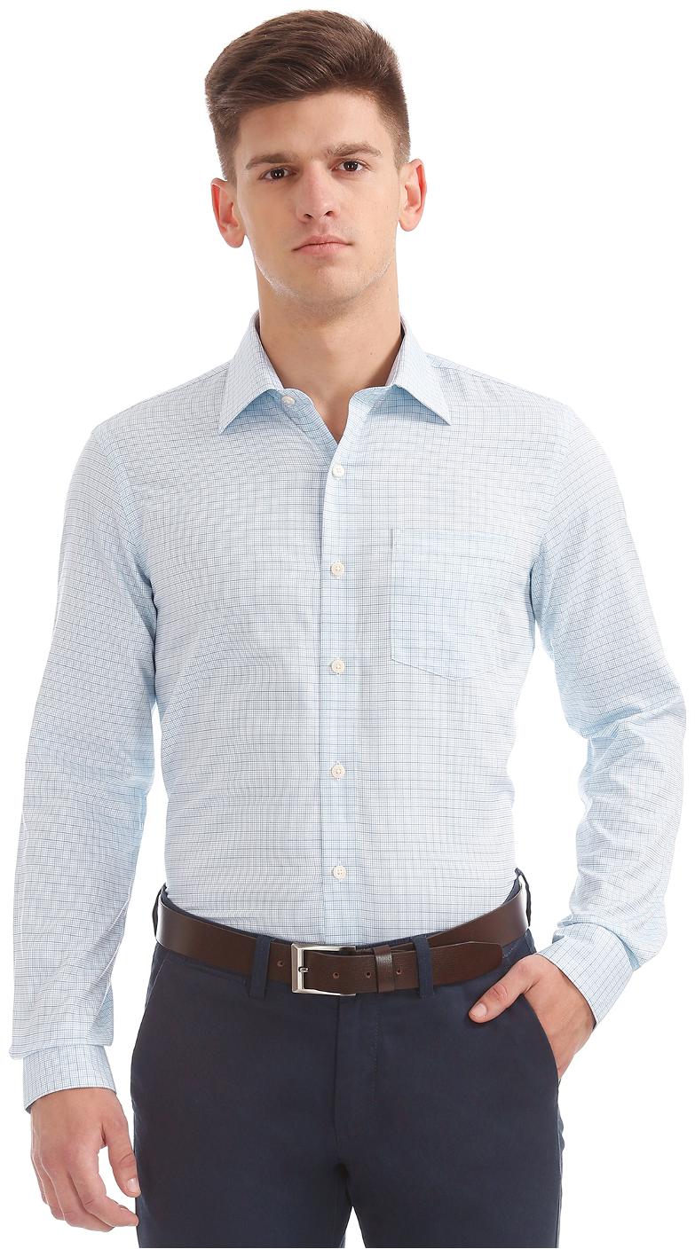 

Arrow Men Slim fit Formal Shirt - Blue