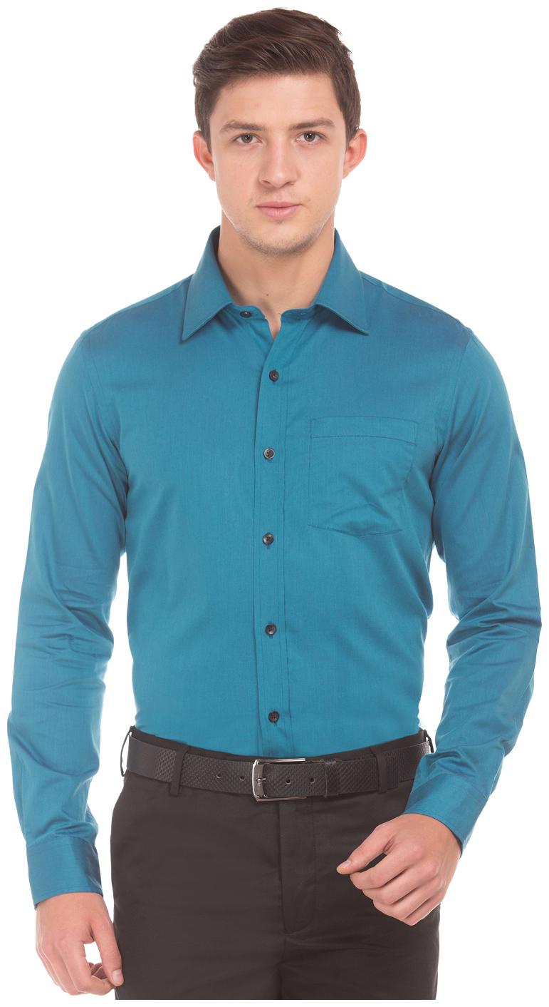 

Arrow Men Regular fit Formal Shirt - Blue