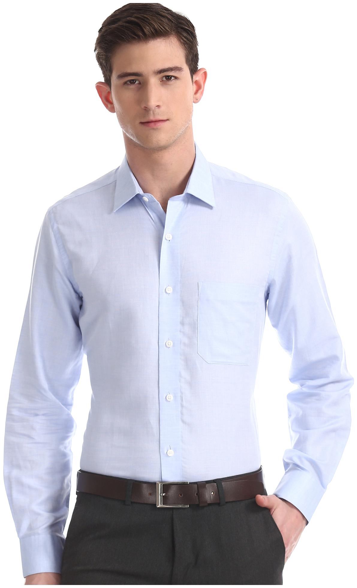 

Arrow Men Regular fit Formal Shirt - Blue