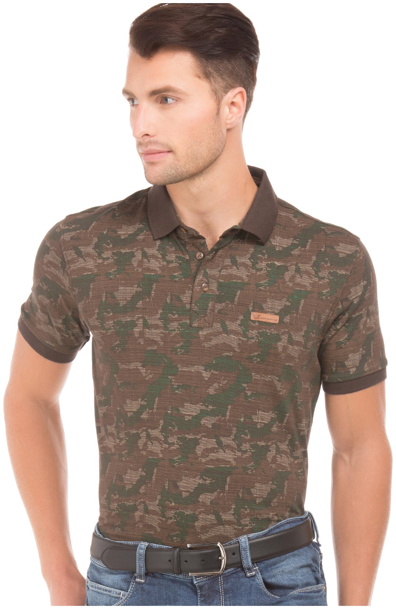 camo shirt with blue jeans