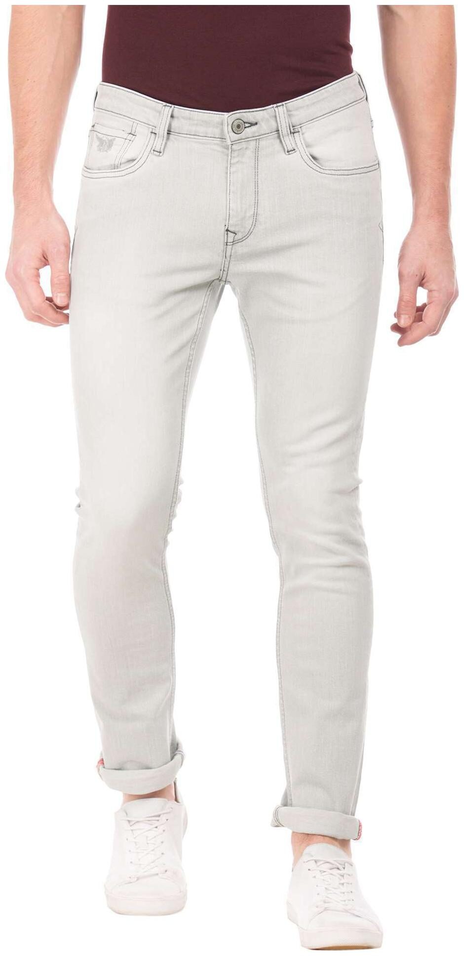 

Arrow Men White Slim Fit Jeans