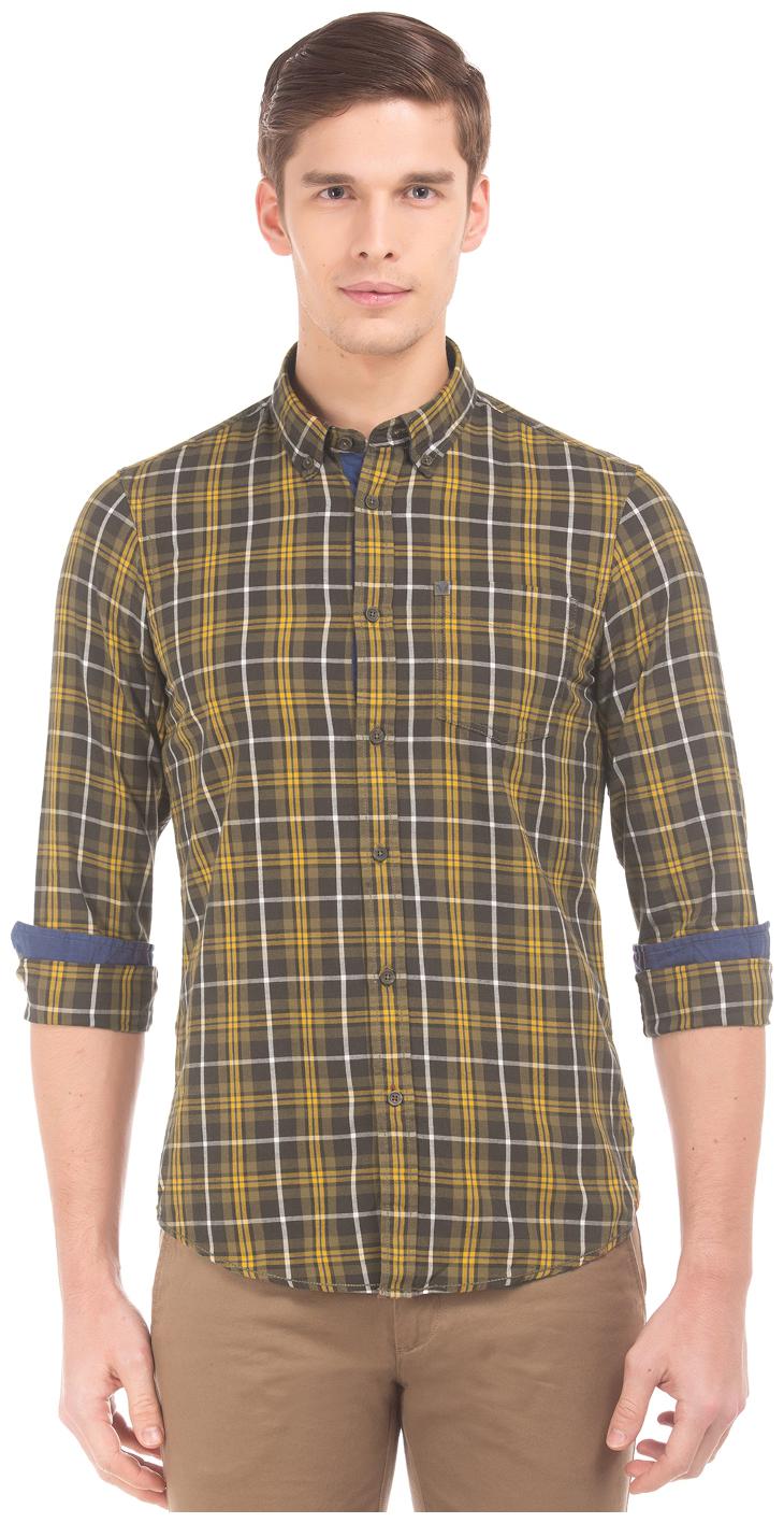 

Arrow Men Multi Checked Slim Fit Casual Shirt