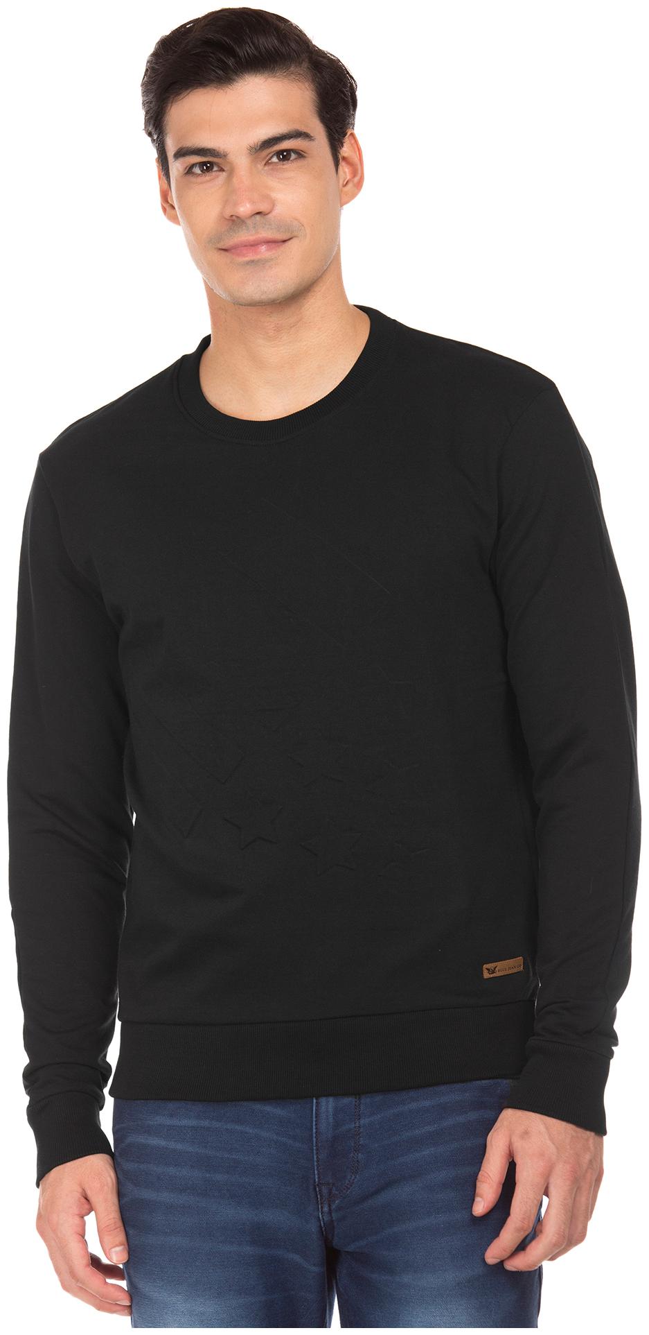 

Arrow Men Black Round neck Sweatshirt