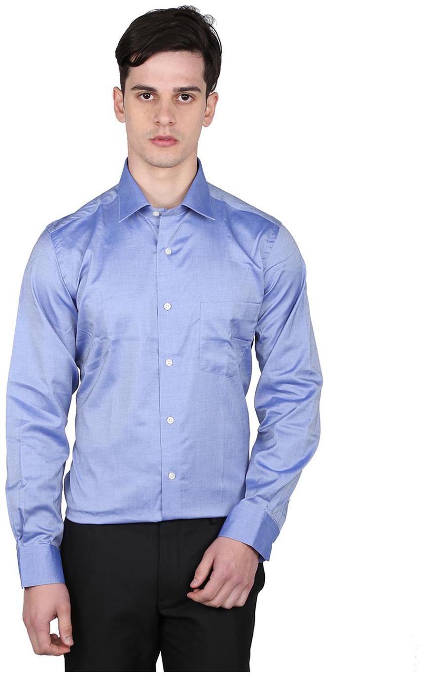 

Arrow Men Blue Solid Regular Fit Casual Shirt