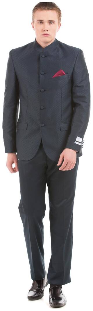 Buy Arrow Blue Polyester Regular Fit Bandhgala Suit Online At Low Prices In India Paytmmall Com Jodhpuri bandhgala suits gives you a good look. arrow