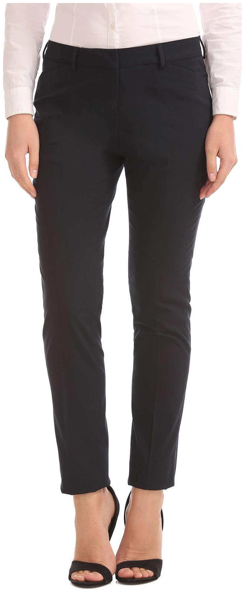 

Arrow Women Blue Slim fit Regular trousers