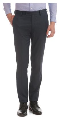 

Arrow Men Solid Slim Fit Formal Trouser - Blue