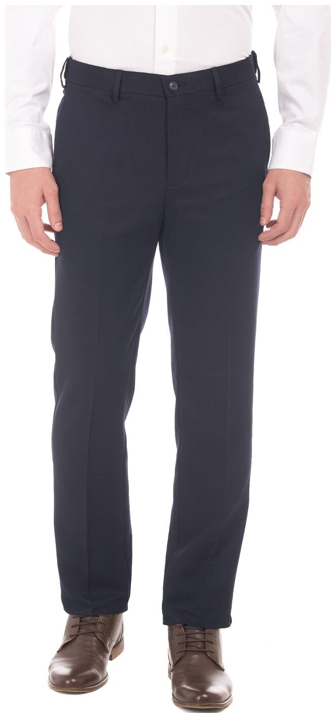 

Arrow Men Solid Tapered Fit Formal Trouser - Blue