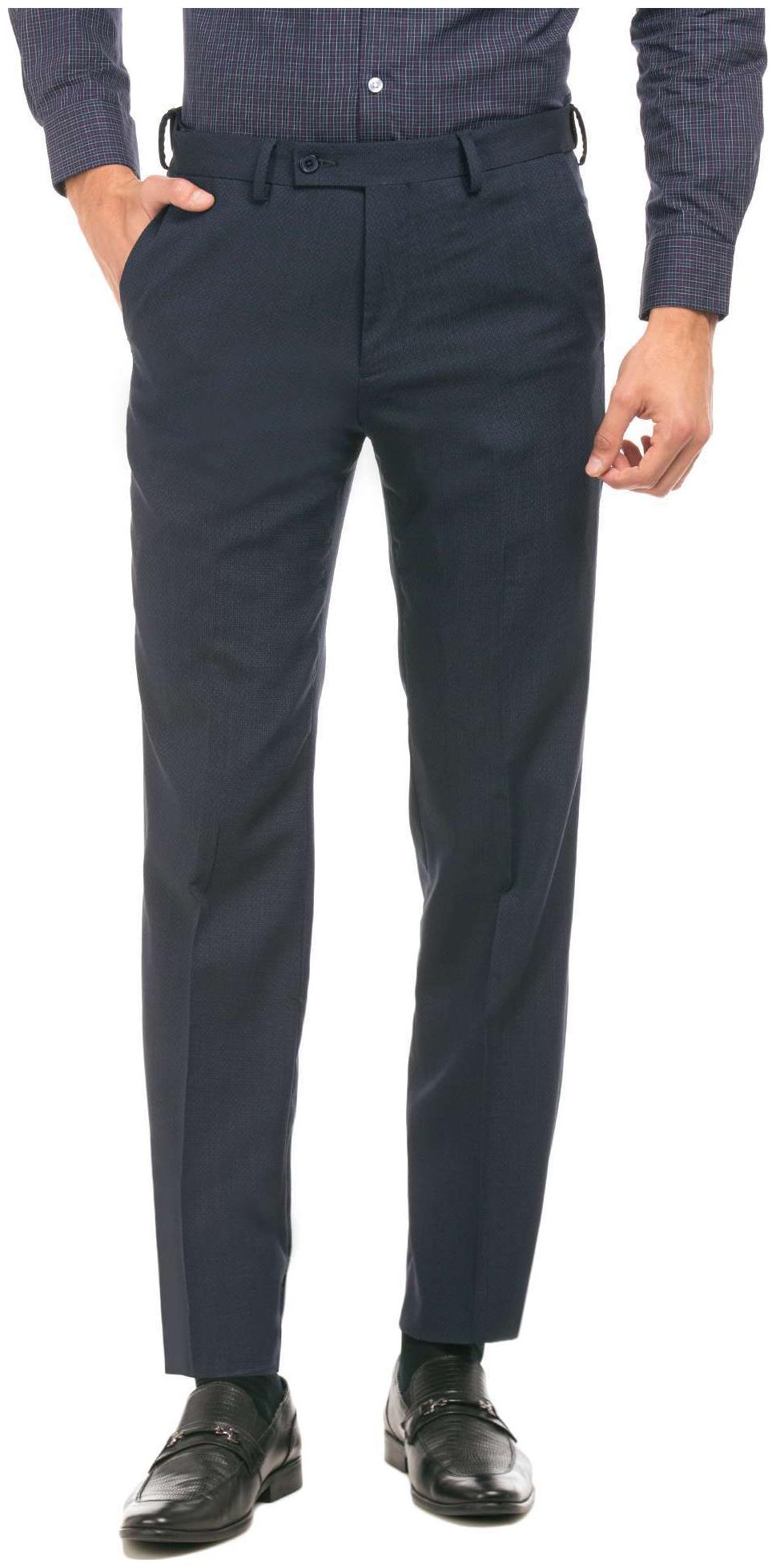 

Arrow Men Solid Tapered Fit Formal Trouser - Blue