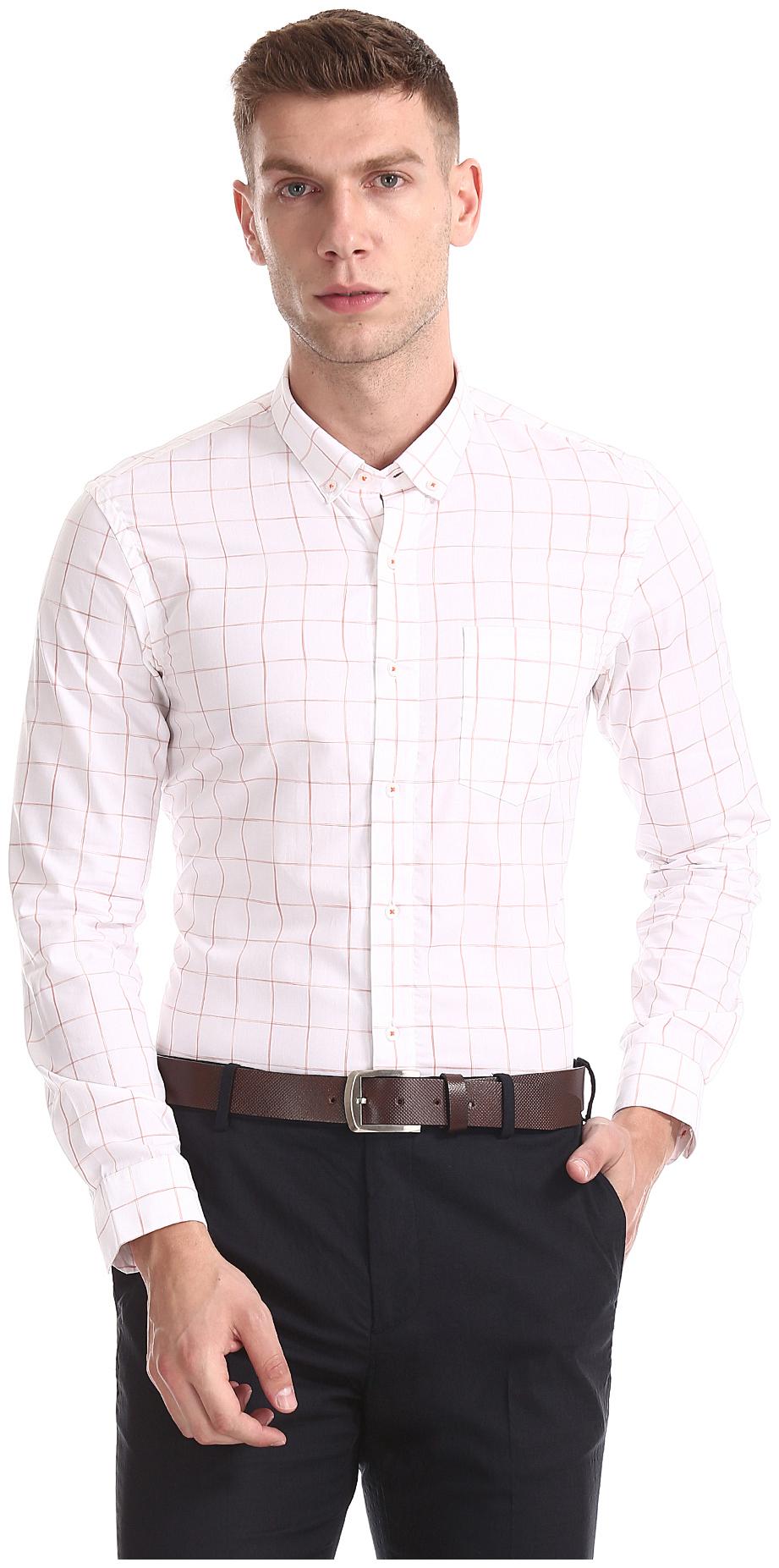 

Arrow Men Slim fit Formal Shirt - White