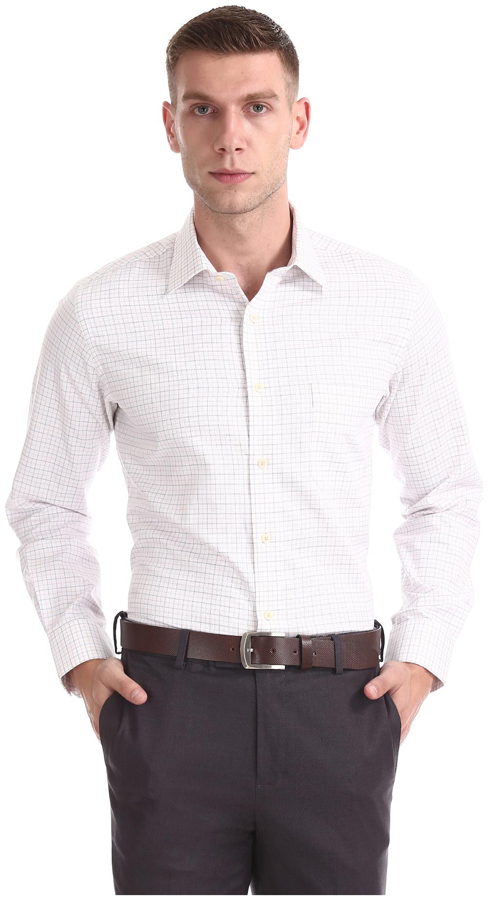 

Arrow Men Regular fit Formal Shirt - White