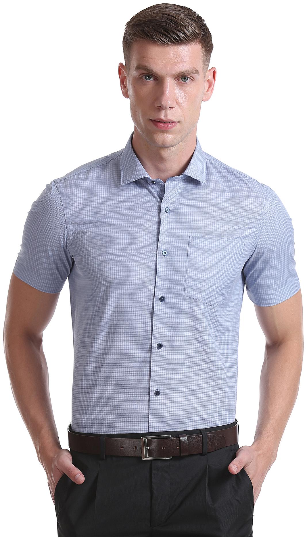 

Arrow Men Slim fit Formal Shirt - Blue