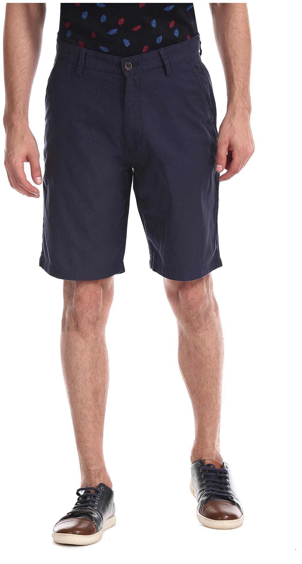 

Arrow Men Blue Regular Fit Regular Shorts