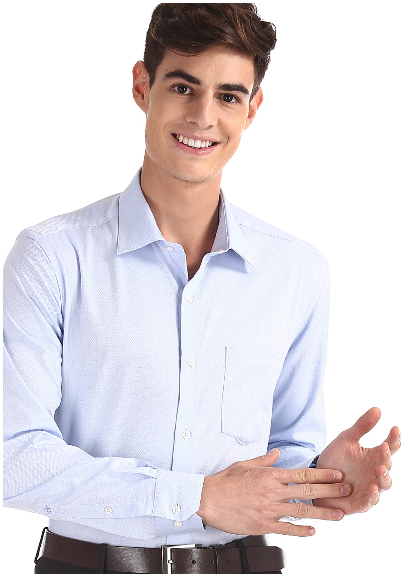 

Arrow Men Slim fit Formal Shirt - Blue