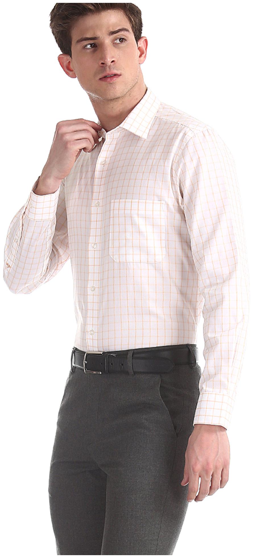 

Arrow Men Regular fit Formal Shirt - White